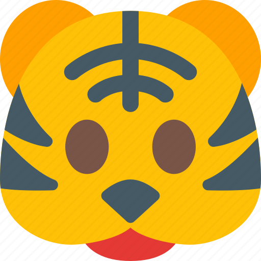 Tiger, emoticons, animal, emoji icon - Download on Iconfinder