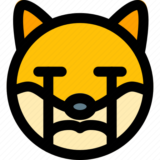 Dog, crying, emoticons, animal icon - Download on Iconfinder