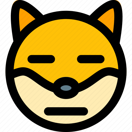 Dog, meh, emoticons, animal icon - Download on Iconfinder