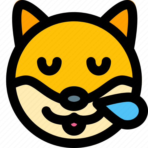 Dog, snoring, emoticons, animal icon - Download on Iconfinder