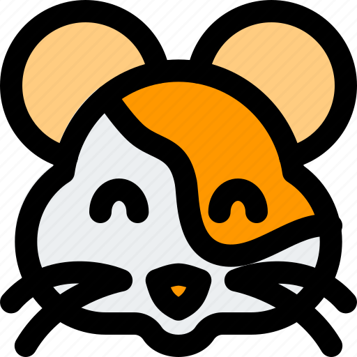 Hamster, smiling, emoticons, animal icon - Download on Iconfinder