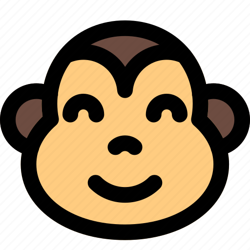 Monkey, animal, emoticon, emoji icon - Download on Iconfinder