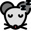 mouse, sleeping, emoticons
