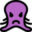 octopus, upset, emoticons, disappointed 
