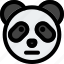 panda, neutral, animal, emoticon 