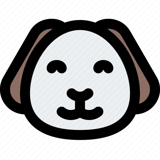 Puppy, smile, emoticons, animal icon - Download on Iconfinder