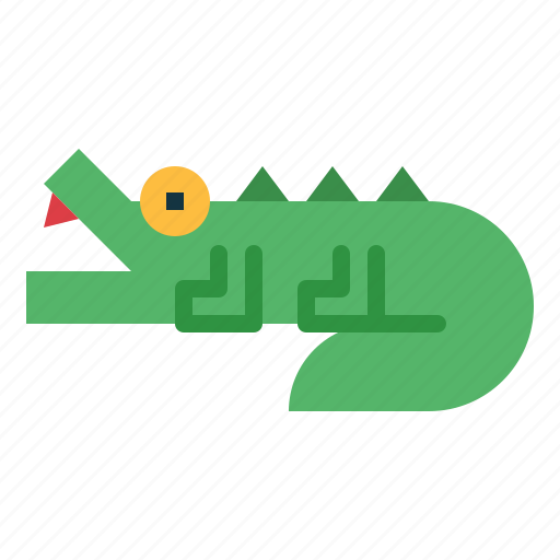 Amphibious, animal, crocodile, reptile icon - Download on Iconfinder