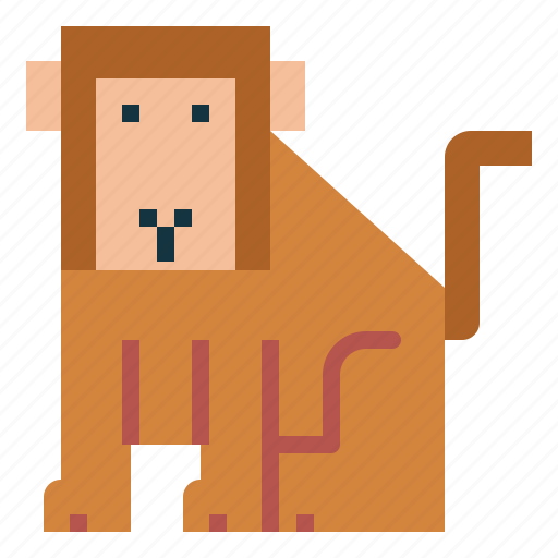 Ape, mammal, monkey, zoo icon - Download on Iconfinder