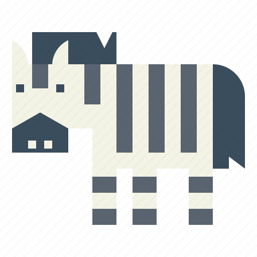 Life, mammal, wild, zebra, zoo icon - Download on Iconfinder