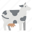 animal, cow, farm, mammal, milk 