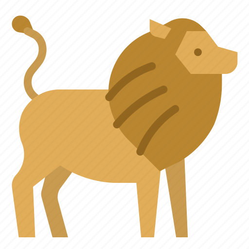 Animals, kingdom, lion, mammal, zoo icon - Download on Iconfinder