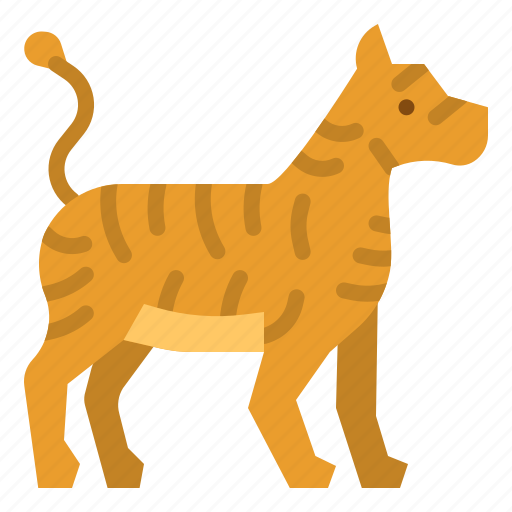 Animals, kingdom, tiger, wildlife, zoo icon - Download on Iconfinder