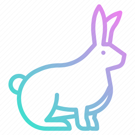 Animals, bunny, rabbit, wild, zoo icon - Download on Iconfinder