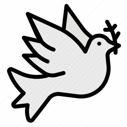 Bird, dove, peace, pigeon, wedding icon - Download on Iconfinder