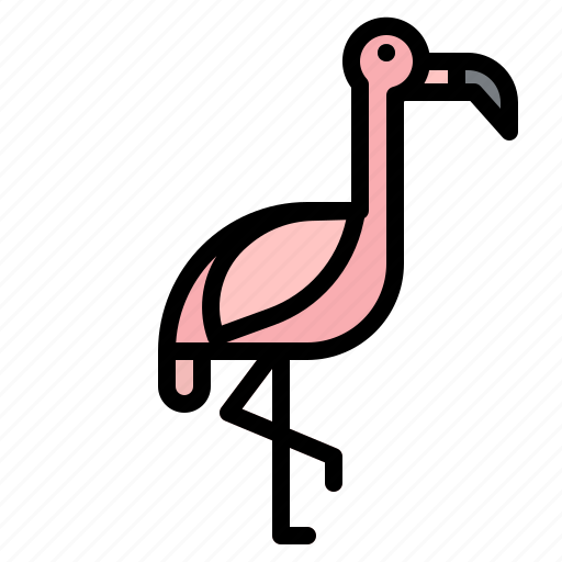 Animal, bird, flamingo, kingdom, zoo icon - Download on Iconfinder