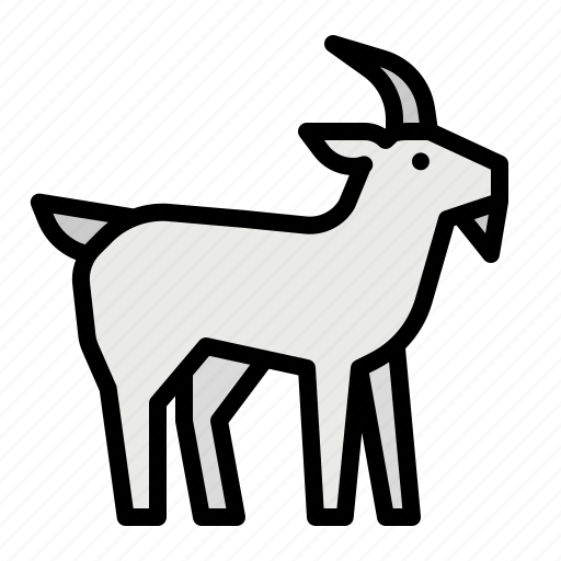 Animal, goat, life, wild, zoo icon - Download on Iconfinder