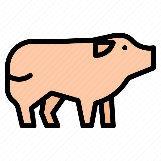 Animal, farm, food, mammal, pig icon - Download on Iconfinder
