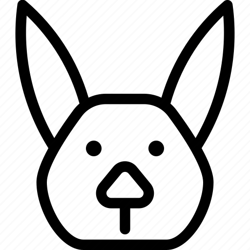 Animal, cute, rabbit, wildlife, zoo icon - Download on Iconfinder