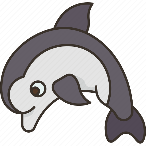 Dolphin, mammals, wildlife, marine, nature icon - Download on Iconfinder