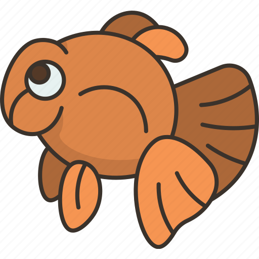 Goldfish, fish, pet, animal, aquatic icon - Download on Iconfinder