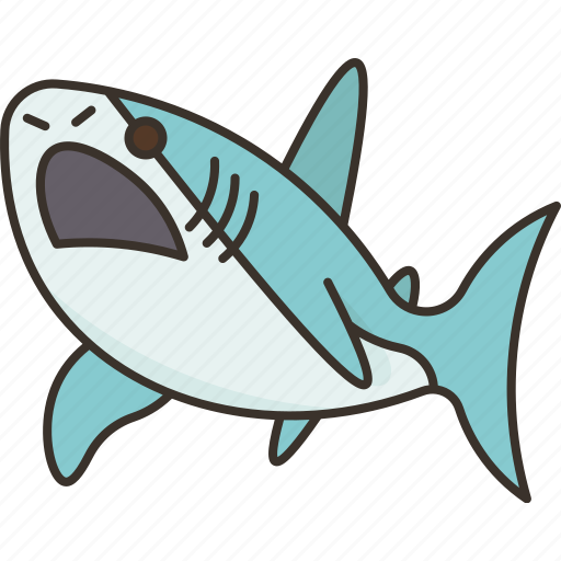 Shark, fins, ocean, underwater, danger icon - Download on Iconfinder