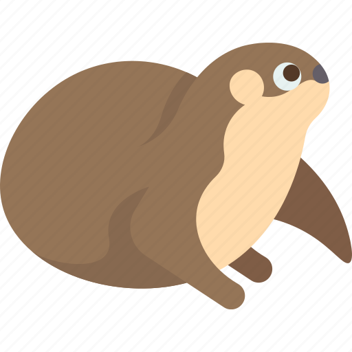 Otters, animal, mammal, wildlife, nature icon - Download on Iconfinder