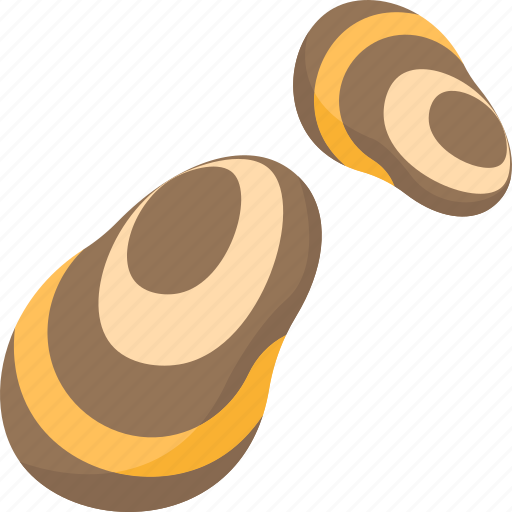 Shellfish, mussel, mollusk, seafood, food icon - Download on Iconfinder