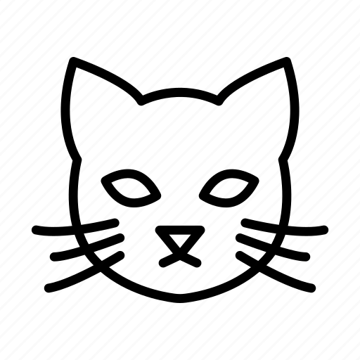 Cat, animal, face, pet, wild icon - Download on Iconfinder