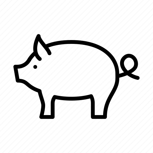 Piggy, animal, wild, zoo, pig icon - Download on Iconfinder