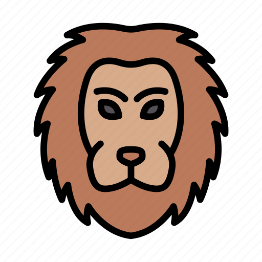 Lion, king, animal, wild, zoo icon - Download on Iconfinder