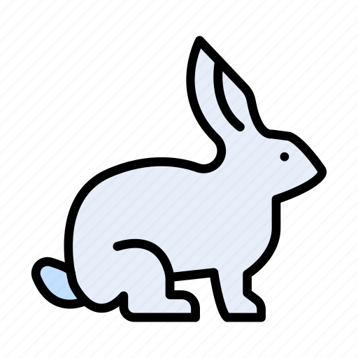 Rabbit, animal, pet, wild, zoo icon - Download on Iconfinder