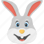 bunny teeth, cute animal, smiling bunny, smiling white rabbit, white rabbit 