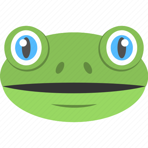 Amphibian, animal face, blue eyed toad, frog face, toad face icon - Download on Iconfinder