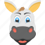 adorable cow, big ears, domestic animal, smiling cow face, white cow face 