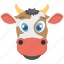 animal face, brown cow, brown cow face, cow face, mammal 