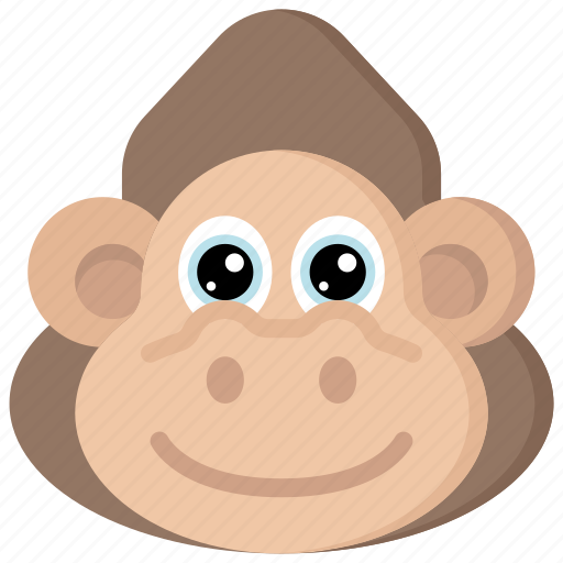 Animal, animals, avatars, gorilla, nature, wildlife icon - Download on Iconfinder