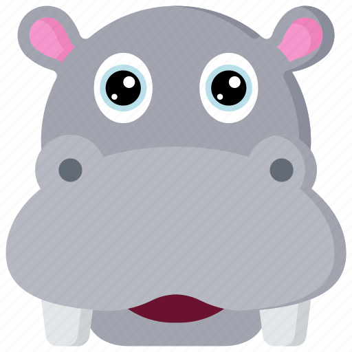 Animal, animals, avatars, hippo, nature, wildlife icon - Download on Iconfinder