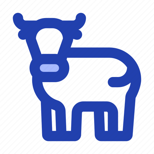 Bull, head, animal, mammal, horn icon - Download on Iconfinder
