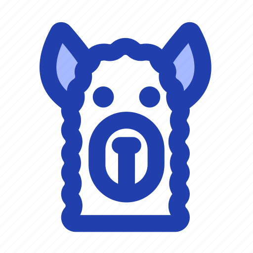 Llama, animal, america, nature icon - Download on Iconfinder