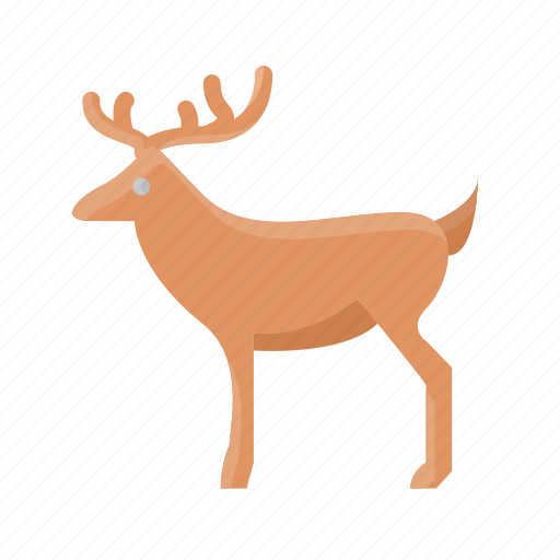 Animal, christmas, deer, elk, rudolph, santa, wild icon - Download on Iconfinder