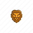 animal, character, face, head, jungle, lion, wild 