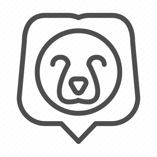 Animal, cat, emoji, happy, head, lion, zoo icon - Download on Iconfinder