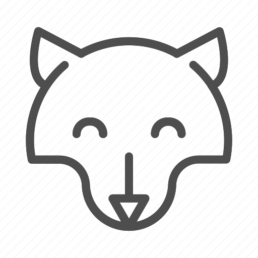 Animal, dog, emoji, happy, pet, puppet, wolf icon - Download on Iconfinder