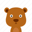 bear, face