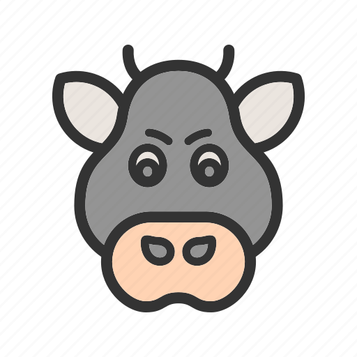 Animal, boar, brown, face, forest, grass, wildlife icon - Download on Iconfinder