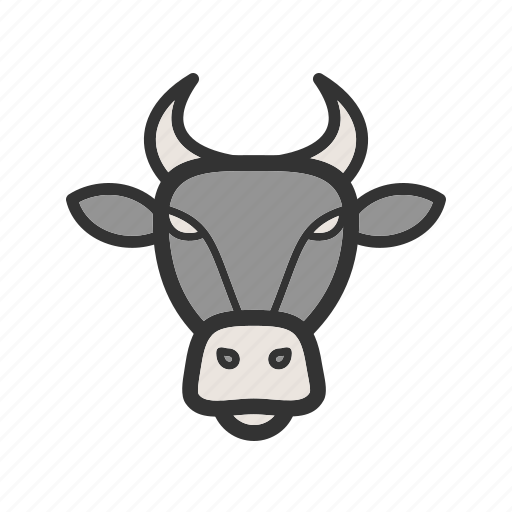 Animal, animals, buffalo, face, grass, park, strong icon - Download on Iconfinder
