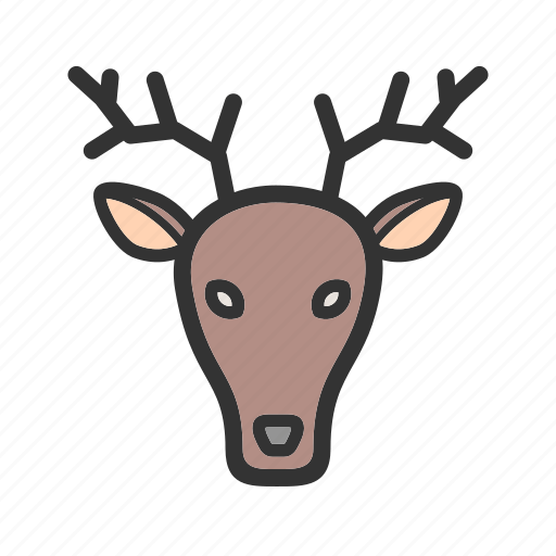 Animal, deer, ears, face, faces, mammal, wildlife icon - Download on Iconfinder