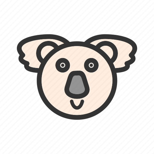 Animal, australia, bear, eucalyptus, fur, koala, tree icon - Download on Iconfinder