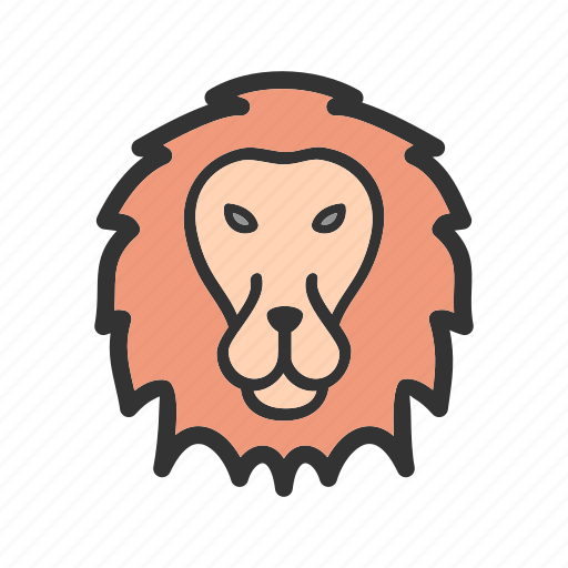 Big cat, fast, jungle, king, leopard, lion, strong icon - Download on Iconfinder