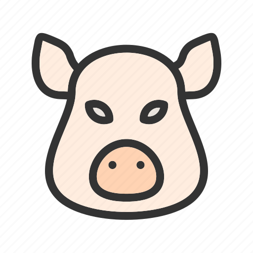 Animal, face, jungle, mammal, pig, rural icon - Download on Iconfinder